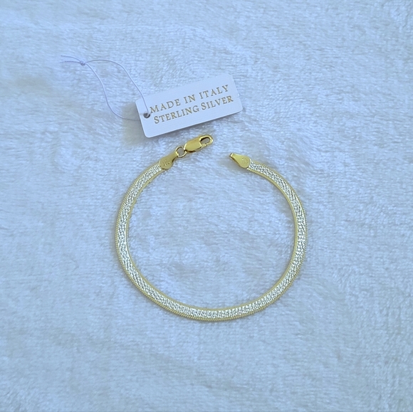 Mia Fiore Two✌️ Tone Herringbone Bracelet - NWT - Picture 9 of 16